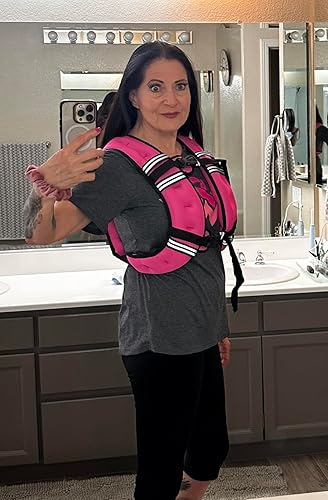 Zeerun Weighted Vest for Men & Women – Adjustable Rucking Vest with Reflective Stripes for Walking, Running & Strength Training